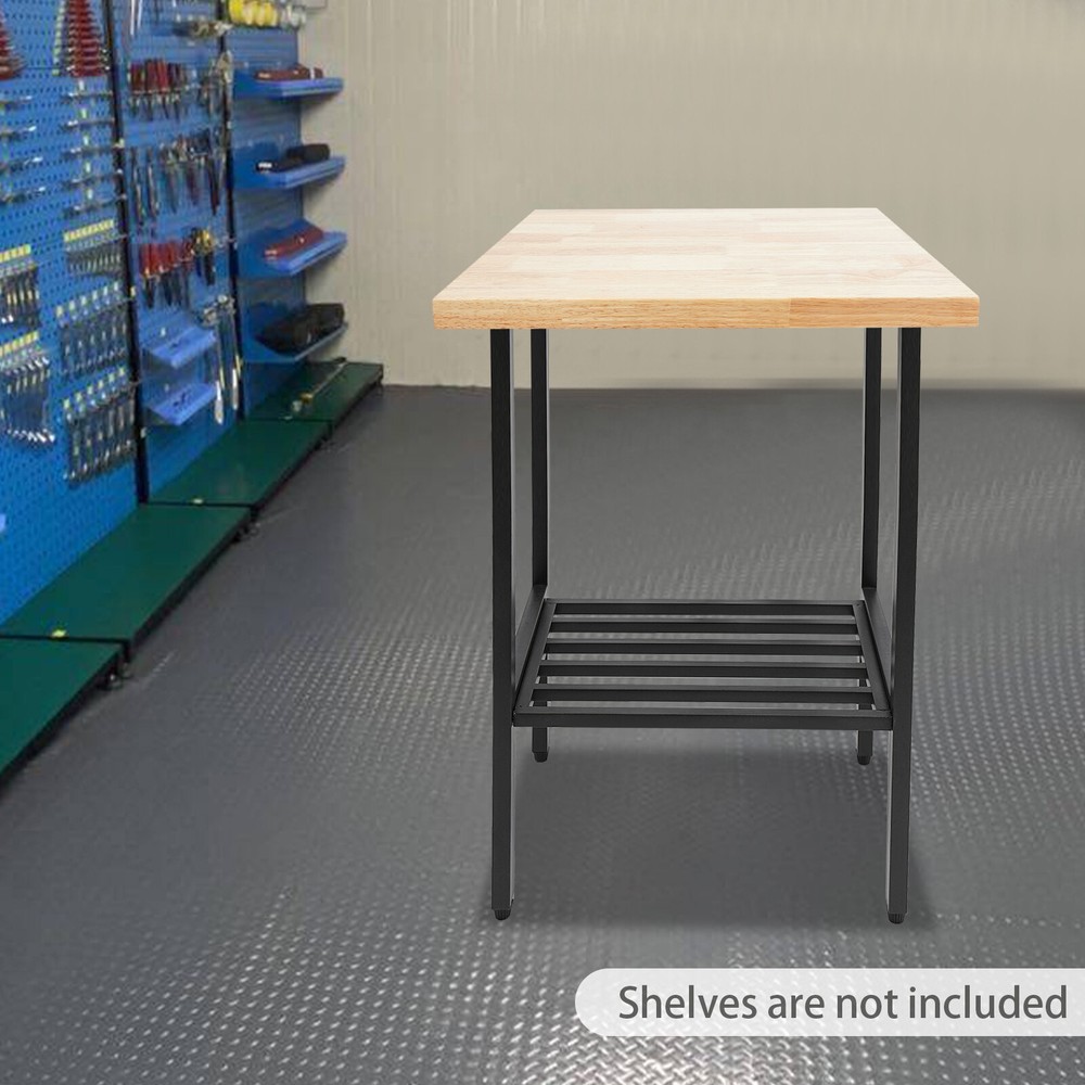 Standard Countertop Rectangular Countertop Modern Table Adjustable Workbench