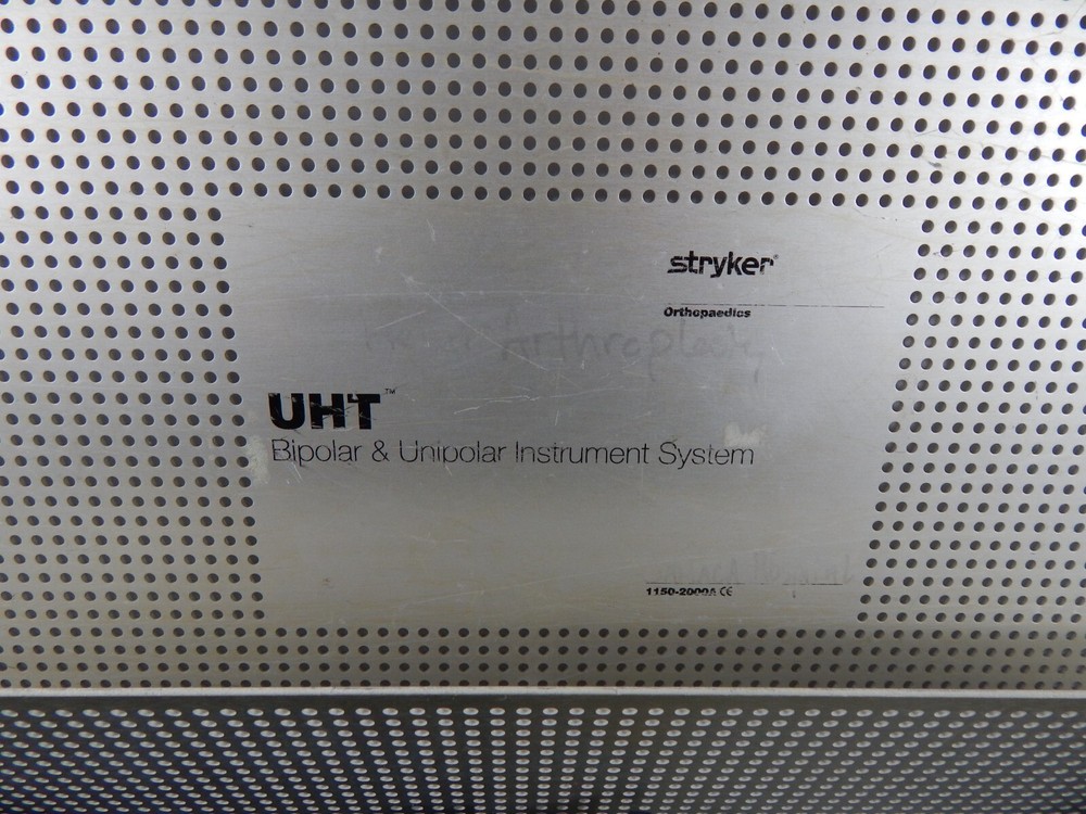 STRYKER ORTHO UHT BIPOLAR & UNIPOLAR INSTRUMENT SYSTEM CASE 1150-2000A