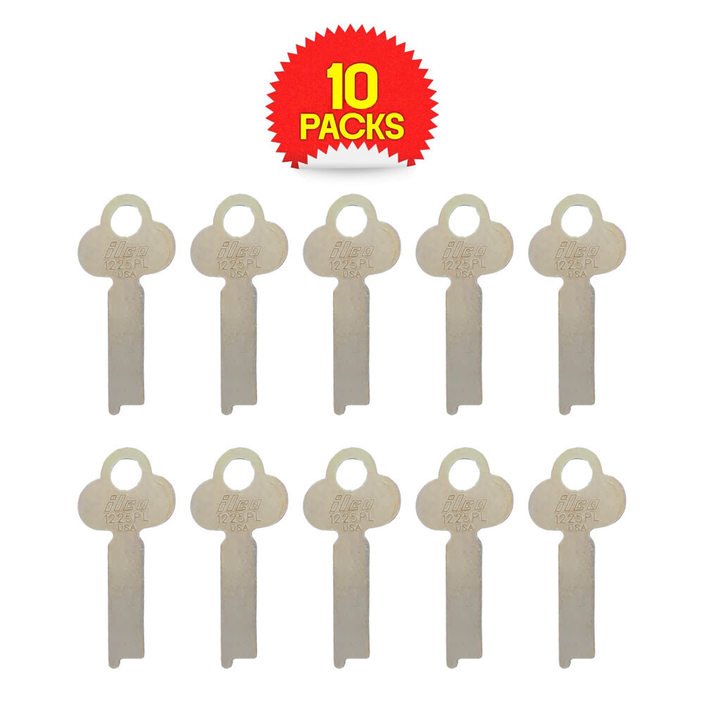 1225PL Key Blank – BRASS