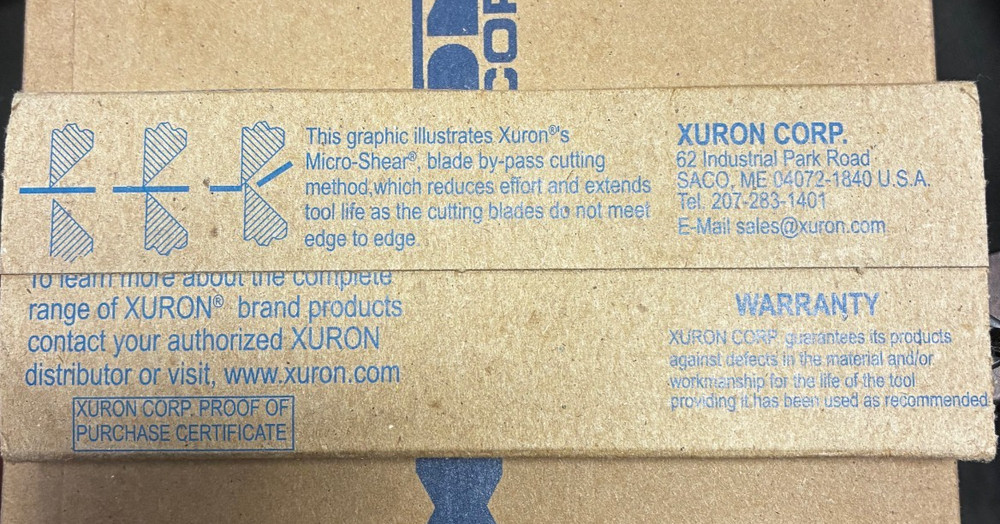 Xuron 2175F Maxi-Shear™ Flush Cutter with Lead Retainer