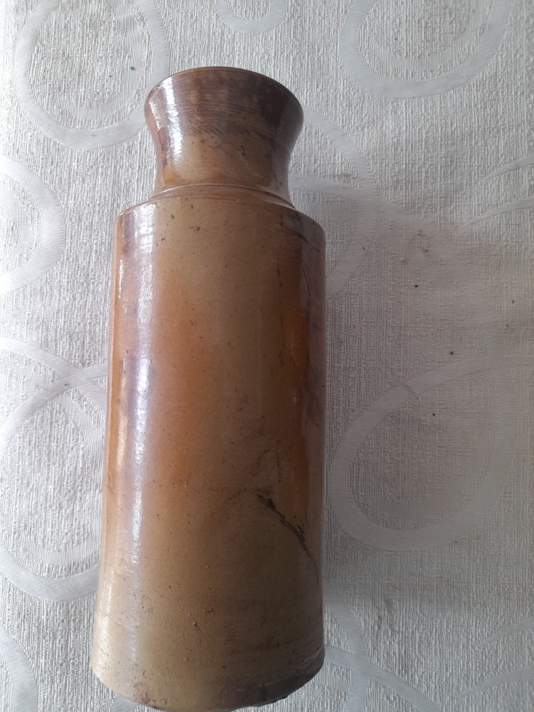 Brown Salt Glazed Stoneware Storage