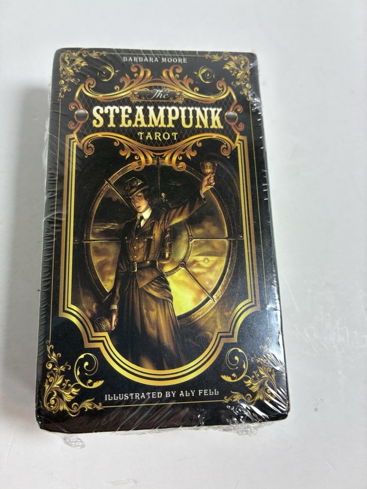 Steampunk Tarot Deck Cards Divination Fortune Telling Barbara Moore Aly Fell