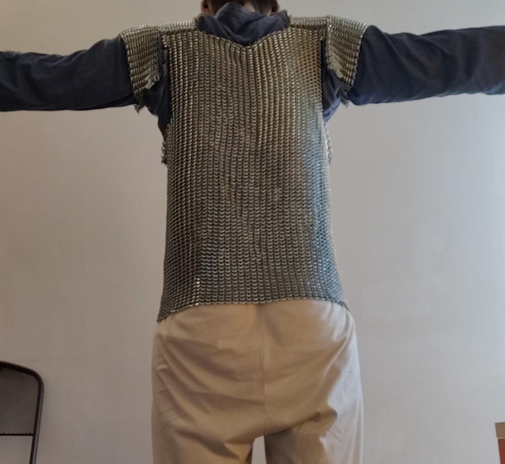 special construction knitting cotta - chain mail special construction