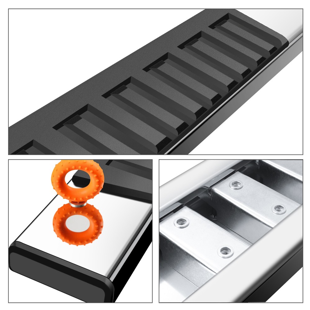 Side Step For 2002-2008 Dodge Ram 1500 Regular Cab 6" Running Board Nerf Bar S/S