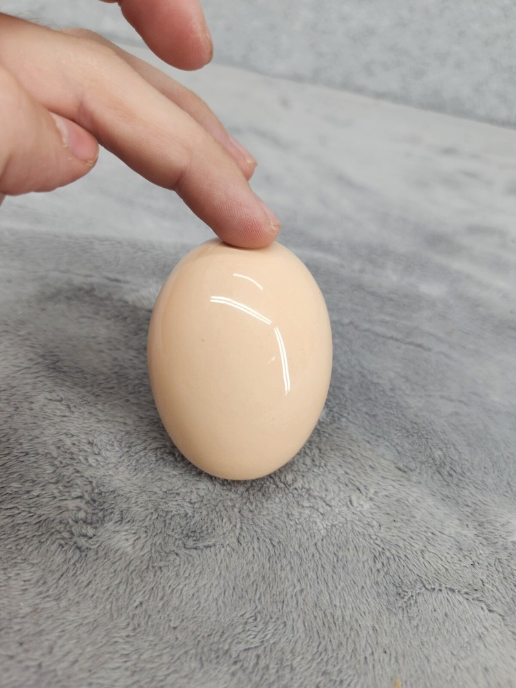 Vintage Ceramic Pottery Easter Egg Ceramic Pottery Holiday Decor 2.5"