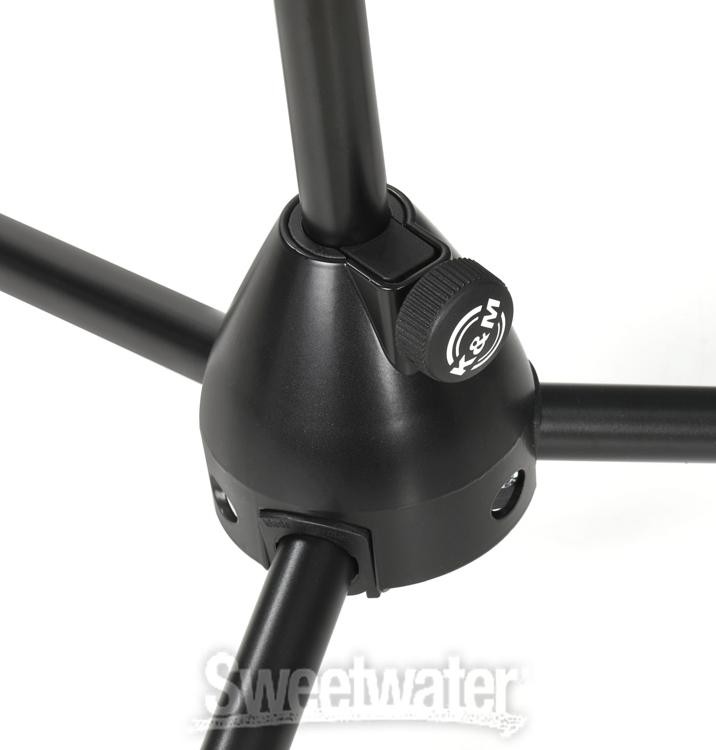 K&M 25900 Low Tripod Mic Stand - Black