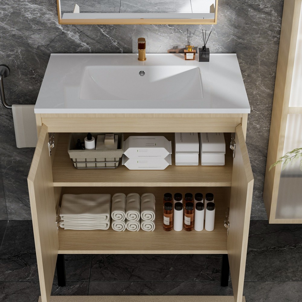 30 Inch Bathroom Vanity without Sink