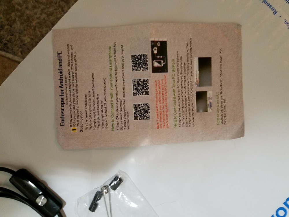 Endoscope for Android & PC-NEW!