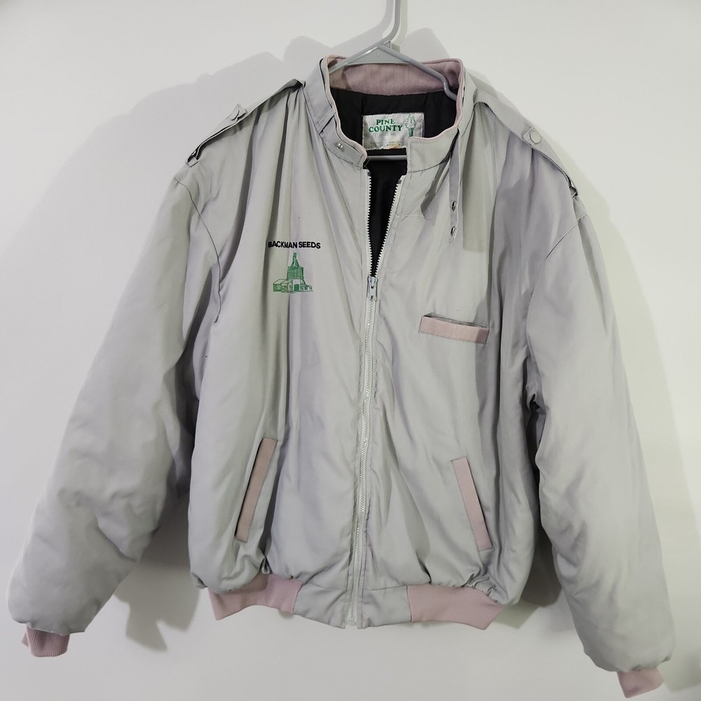Backman Seeds Jacket 2XL Zip Pine County Herman Minnesota