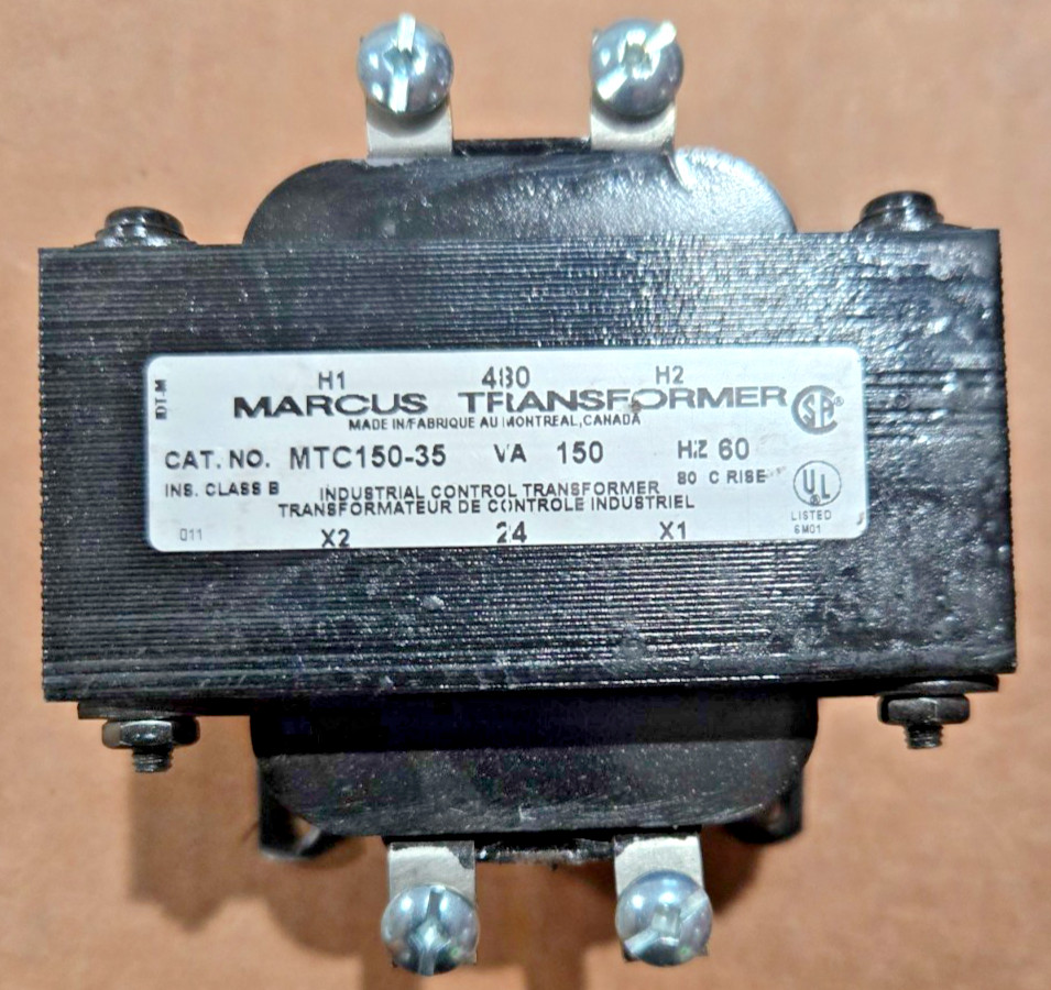 marcus transformer MTC150-35 - 60 Hz Class B Transformer