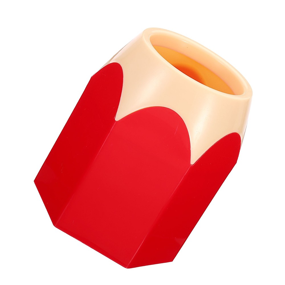 1Pcs Red Pen Holder Pencil Holder