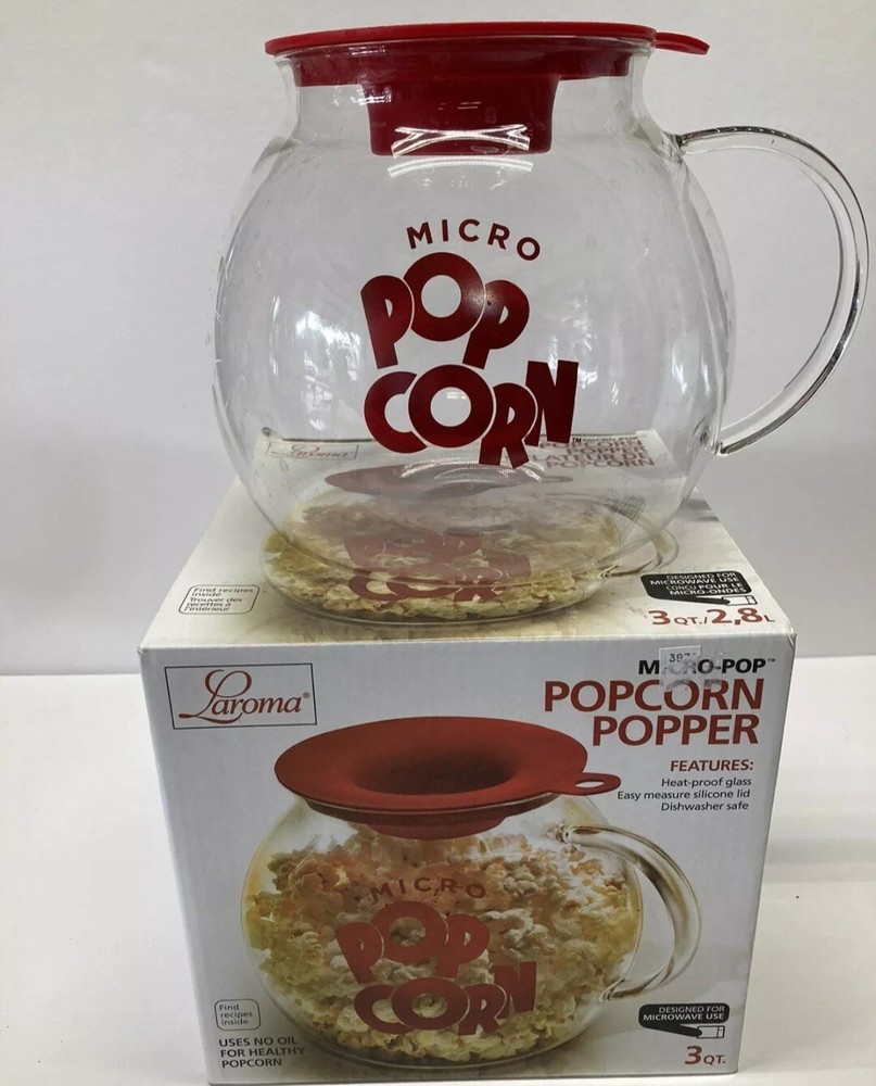 Laroma Micro-Pop Microwave Popcorn Popper. ♧#I♧