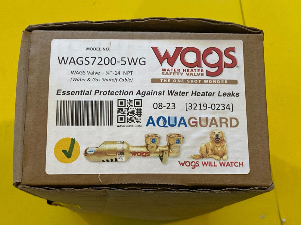 NEW WAGS WAGS7200-5WG Water Heater Safety Valve, 3/4" 14 NPT Free Shipping!