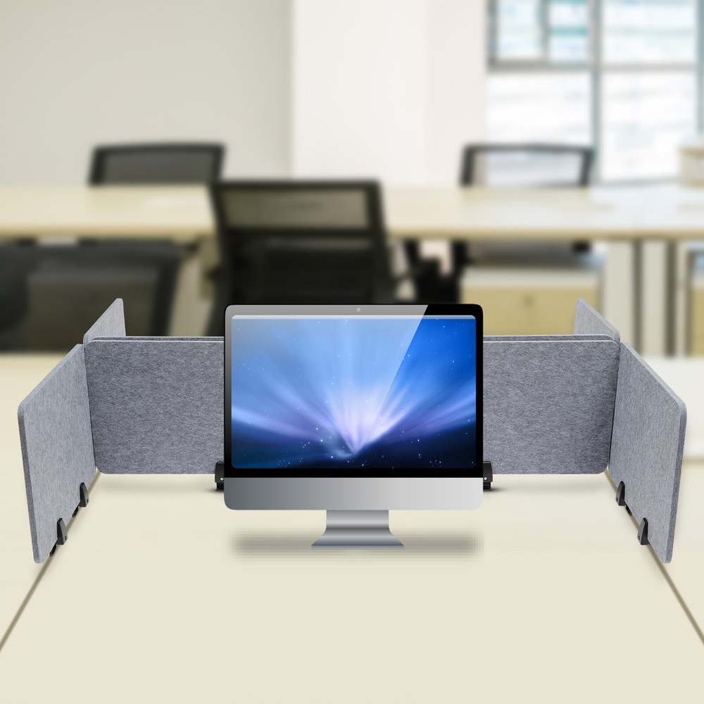 Desk Shield Desk Divider Panel Office Desktop Partition Privacy Screen Mounted