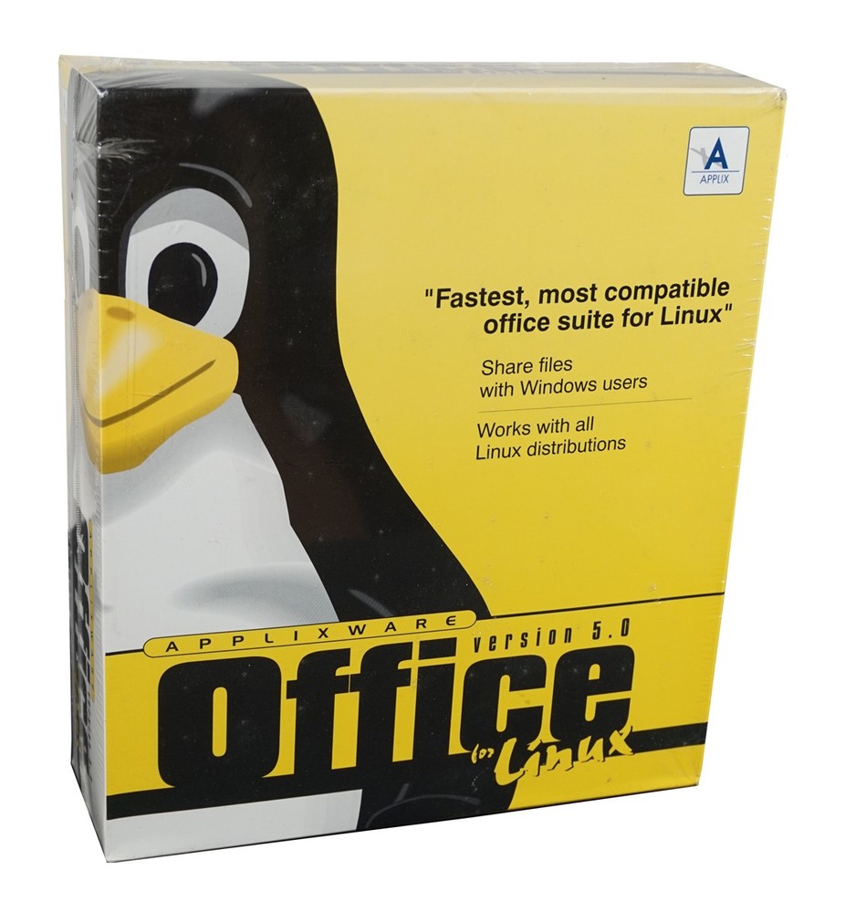 Applixware 5.0 OFFICE SUITE for Linux Applix works with all Linux distributions