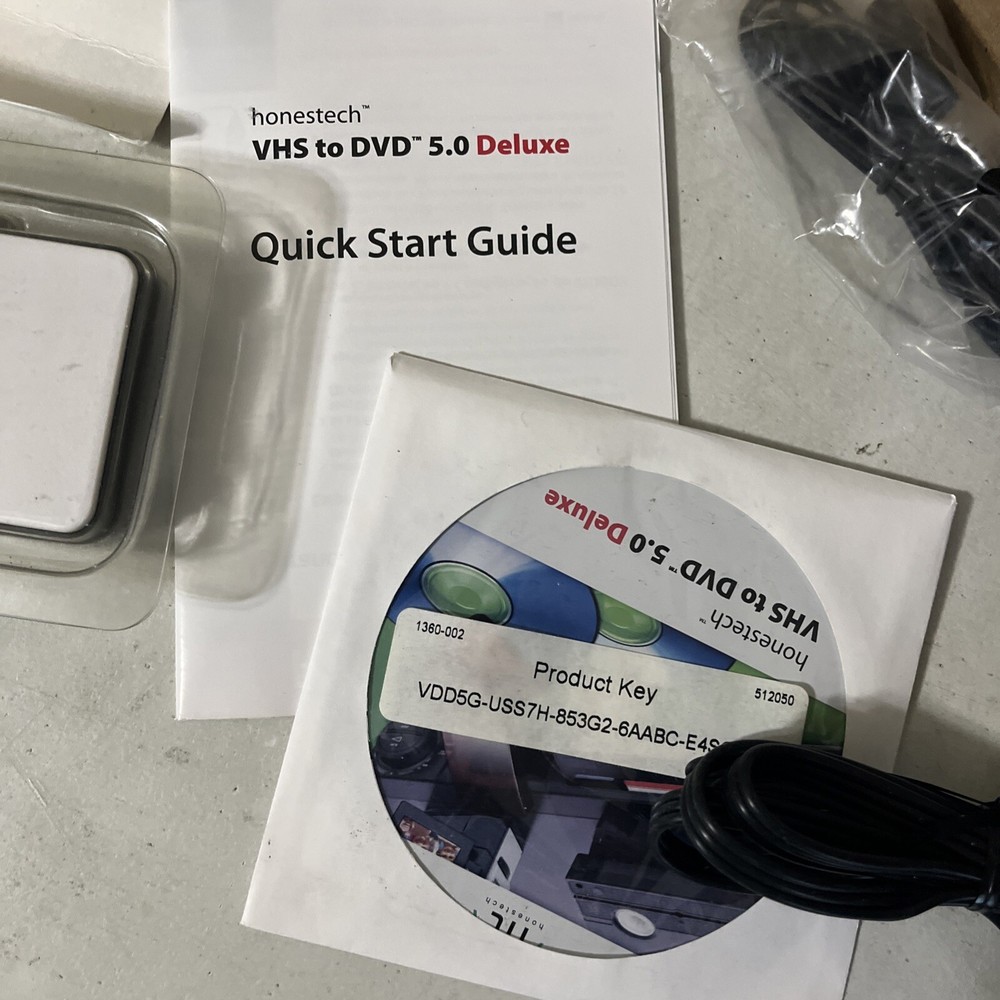 Honestech VHS to DVD 5.0 Deluxe Powerful & Effortless Video Conversion Solution