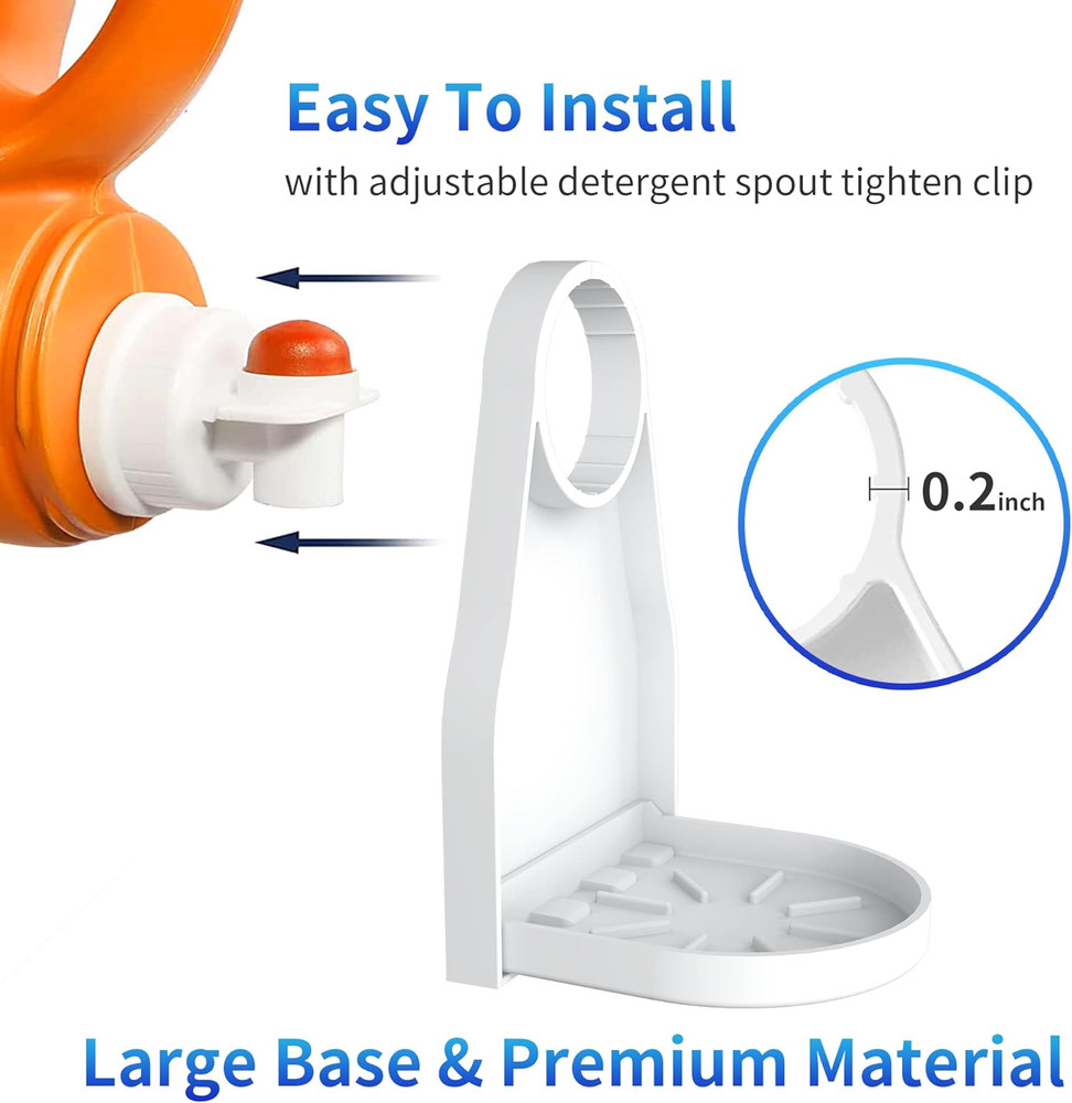 [2 Pack] Laundry Detergent Cup Holder Detergent Drip Catcher, Laundry Organizer