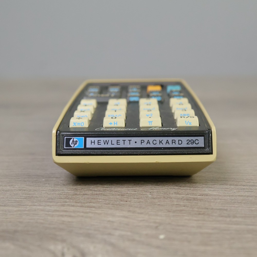 HP 29C Continuous Memory Programmable Scientific Calculator Case Battery Tested