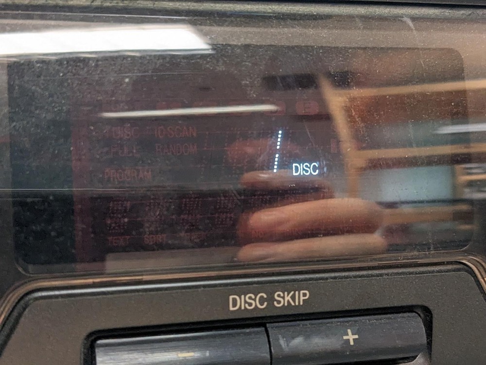 TECHNICS SL-MC70 COMPACT DISC CHANGER - (FOR PARTS)