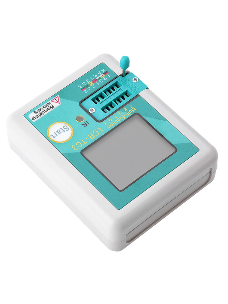 LCR-TC3 High-precision Transistor Tester Diode Capacitance Test Meter + Cable US