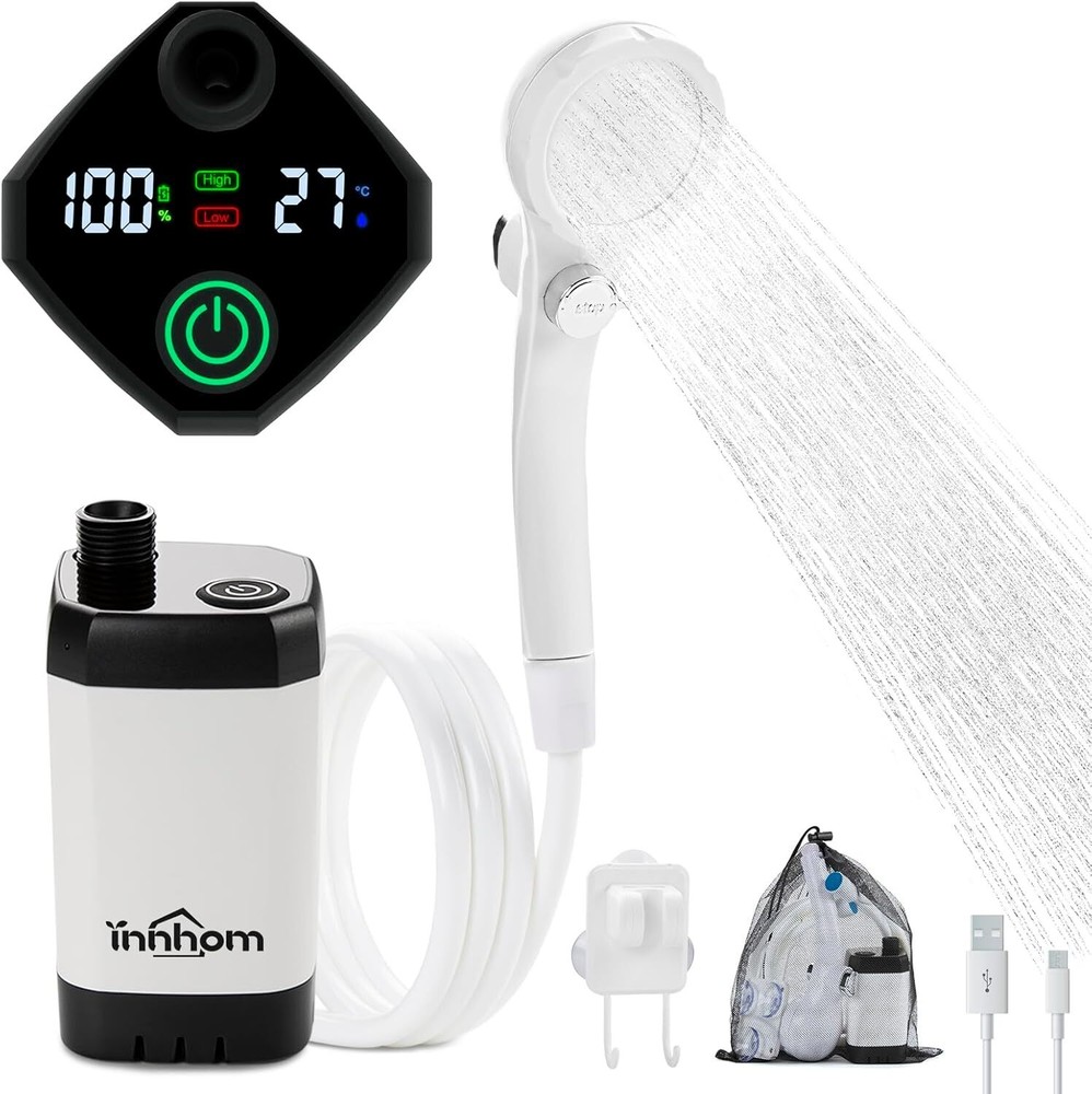 6000mAh Portable Shower Camping Shower
