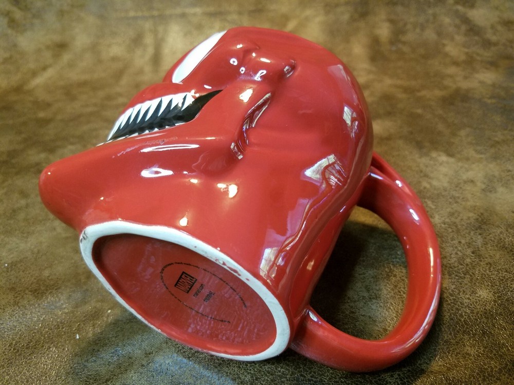 Venom Mug Cup Marvel Comics 3D Red Head 16oz Ceramic Coffee