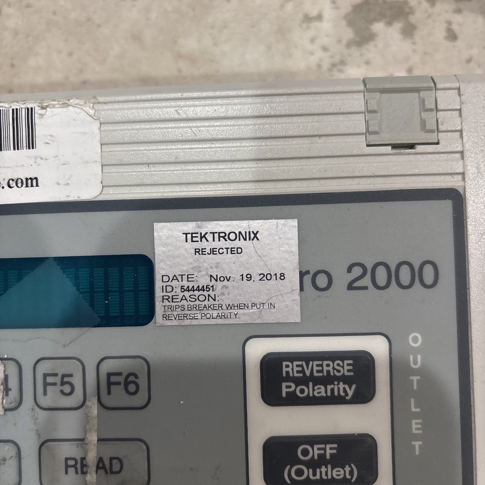 Netech Multi-Pro 2000 Biomed Tester Analyzer Untested As Is!