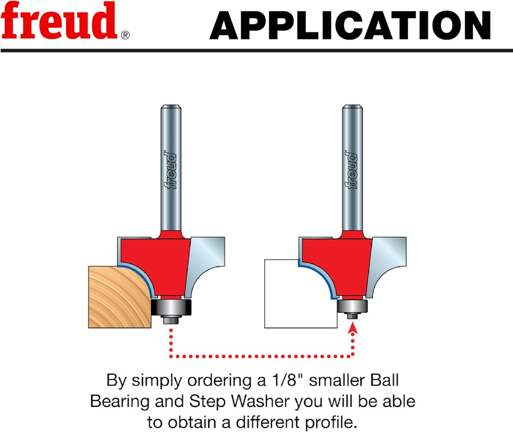 3/8" Radius Beading Bit (Quadra-Cut)