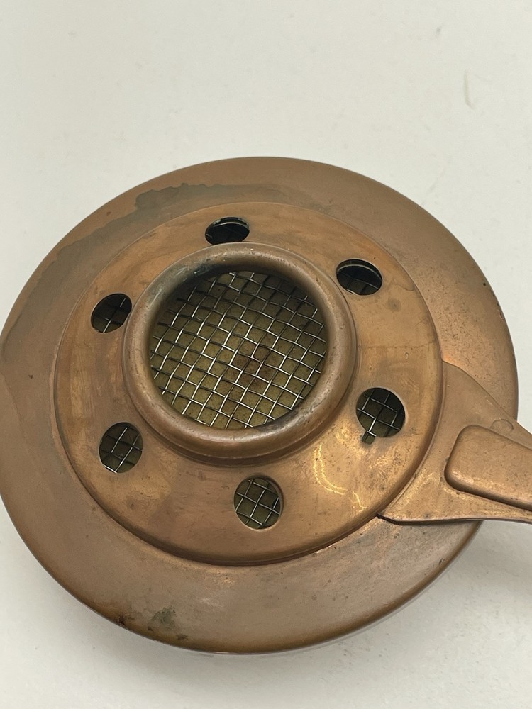 Vintage Copper Alcohol Sterno Burner