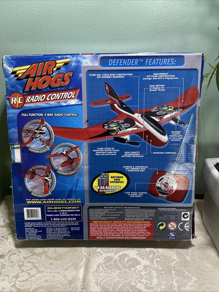 Air Hogs Defender Micro RC Plane Onboard Computer 4 way Control Spin Master