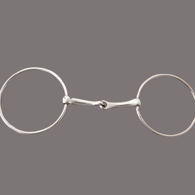 Large Loose Ring Snaffle 4 1/2" mouth