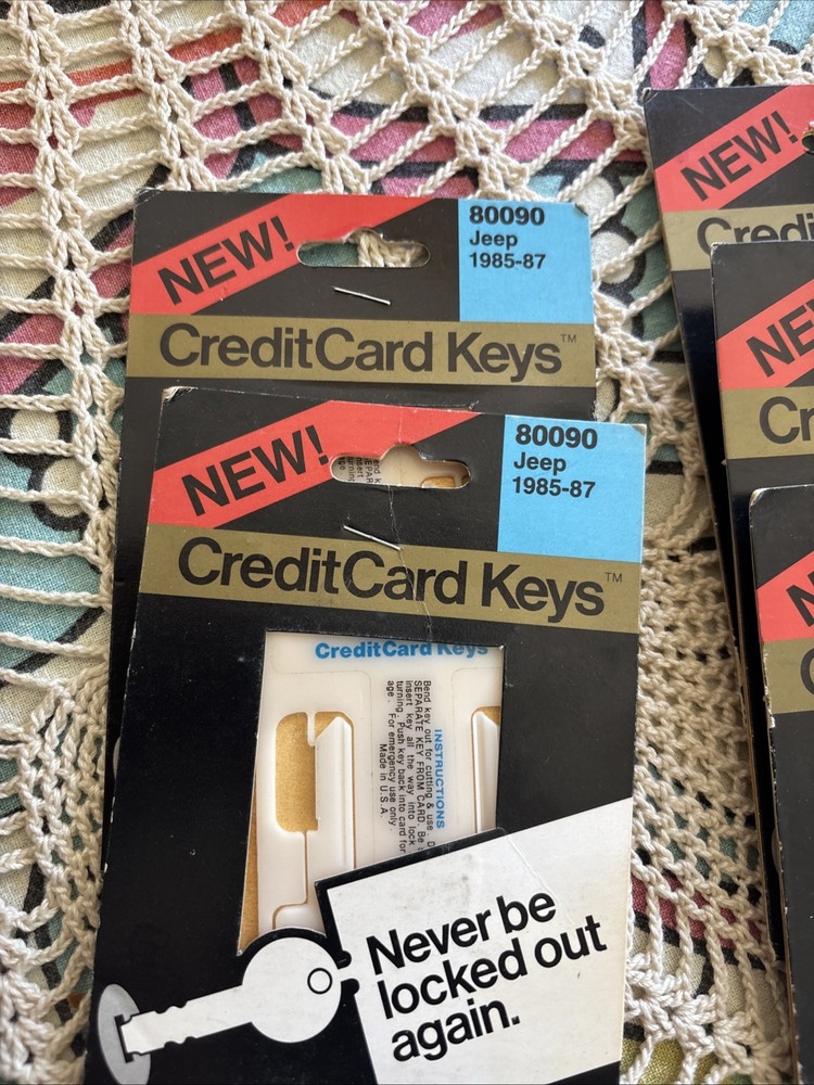 Credit Card Keys