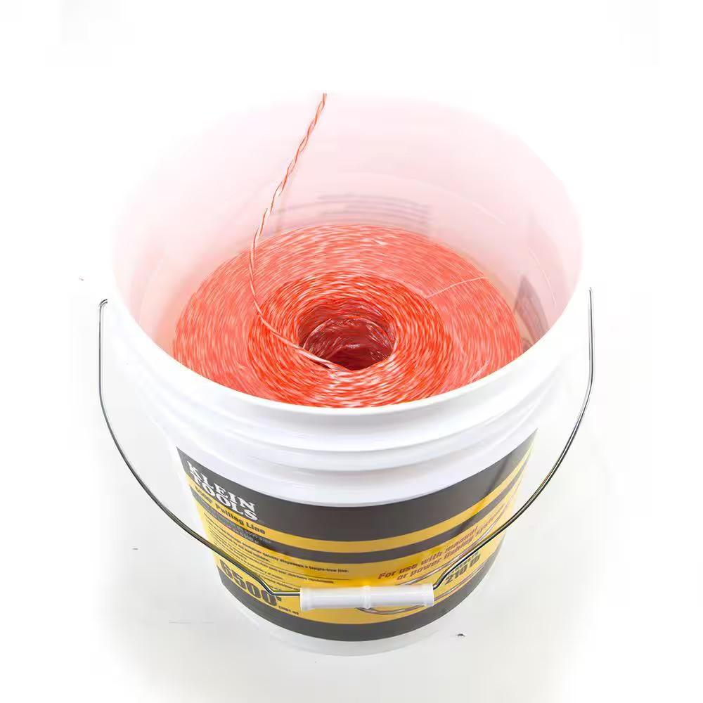 Poly Pull Line with Orange Tracer 6500-Foot