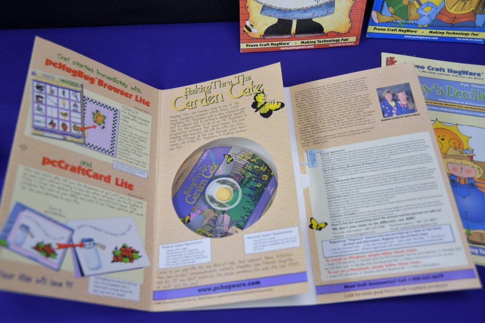 5 Provo Craft HugWare Discs - Win/Mac CDs