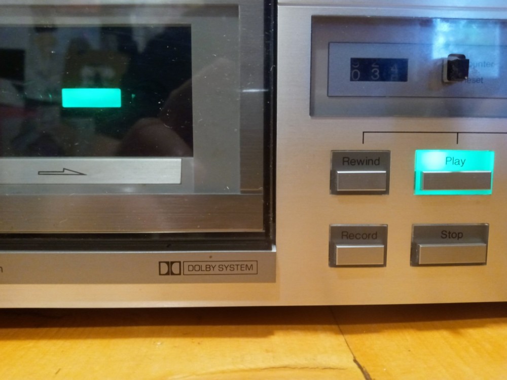 MCS Modular Component Systems Cassette Deck 683-3575 - WORKS - w/ORIGINAL BOX!