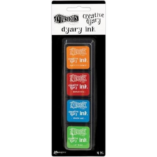Dylusions Creative Dyary Ink Set #2 new