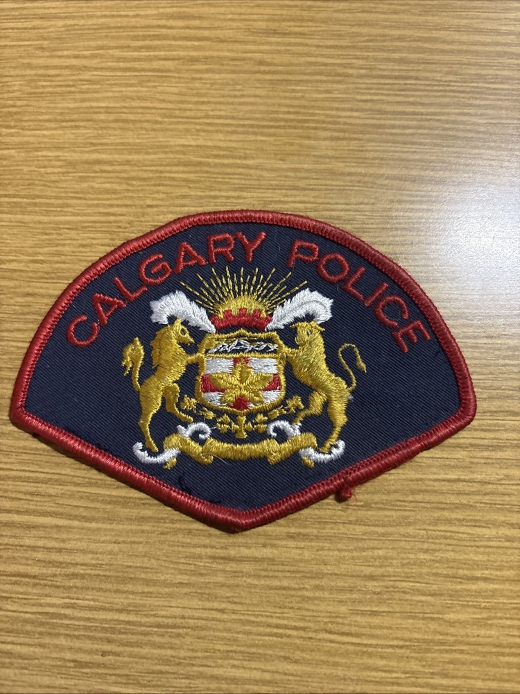 Calgary Alberta Canada Police Patch