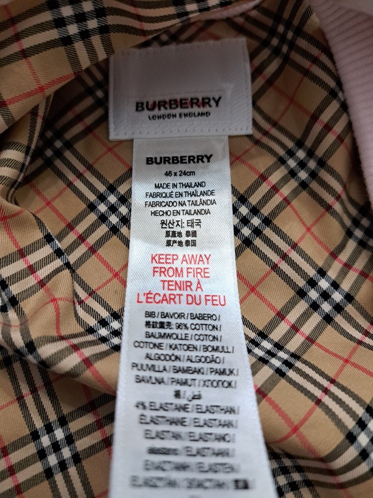Burberry Claude Check Set Pink