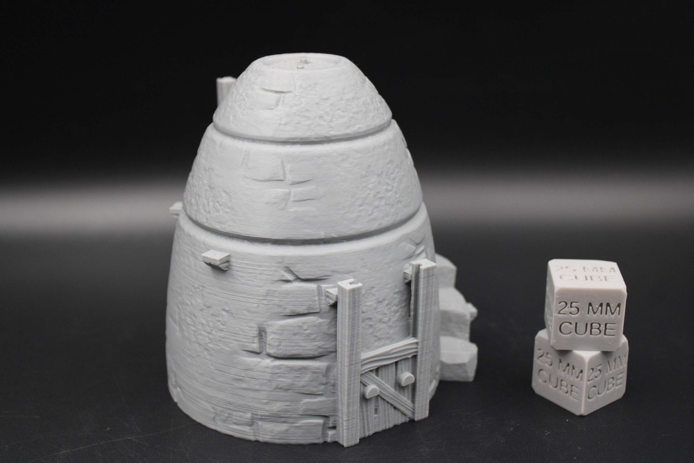 Tabletop Terrain Grain Storage Granary Wargame Skirmish 28mm