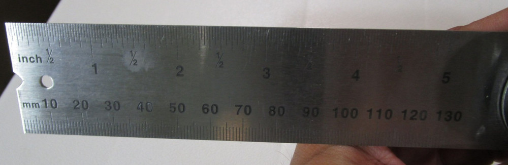 Digital Angle Finder Protractor by General Tools, 5" SS Ruler Lock Knob EX Cond