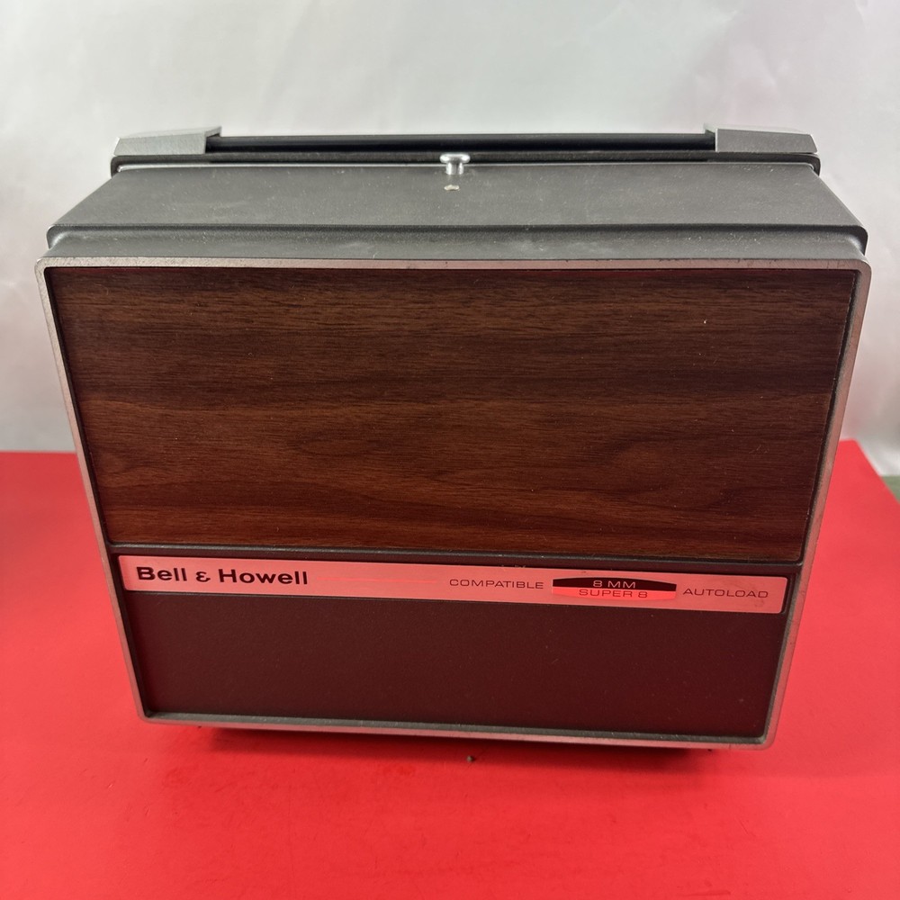 Bell & Howell Super 8mm & 8mm Film Projector Autoload 456A Untested