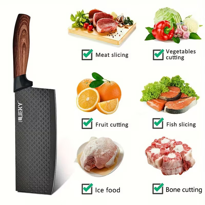 Professional 6 pc Kitchen Knife Set, Chef's Knife, Slicing Knife