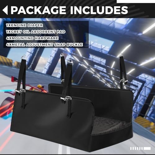 Universal Engine Diaper Absorbent Pads Not Sfi Rated Splash Panel Shield