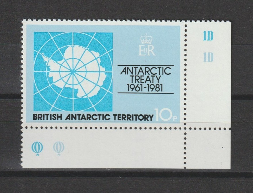 BRITISH ANTARCTIC TERRITORY 1981 SG 99w MNH