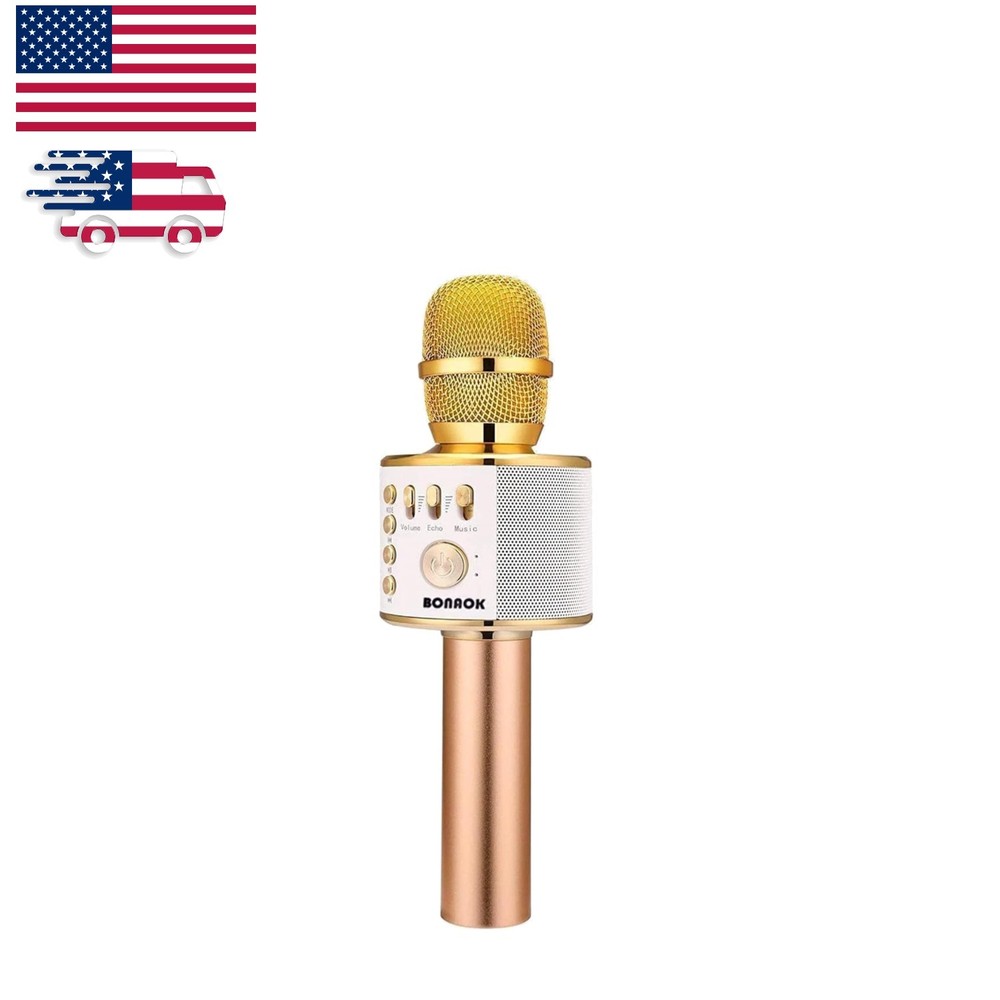 Multi-Functional Karaoke Microphone for Smartphones - Bluetooth & Wired Options