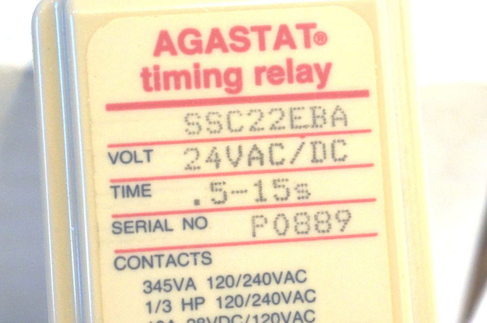 NEW AGASTAT SSC22EBA TIME DELAY RELAY