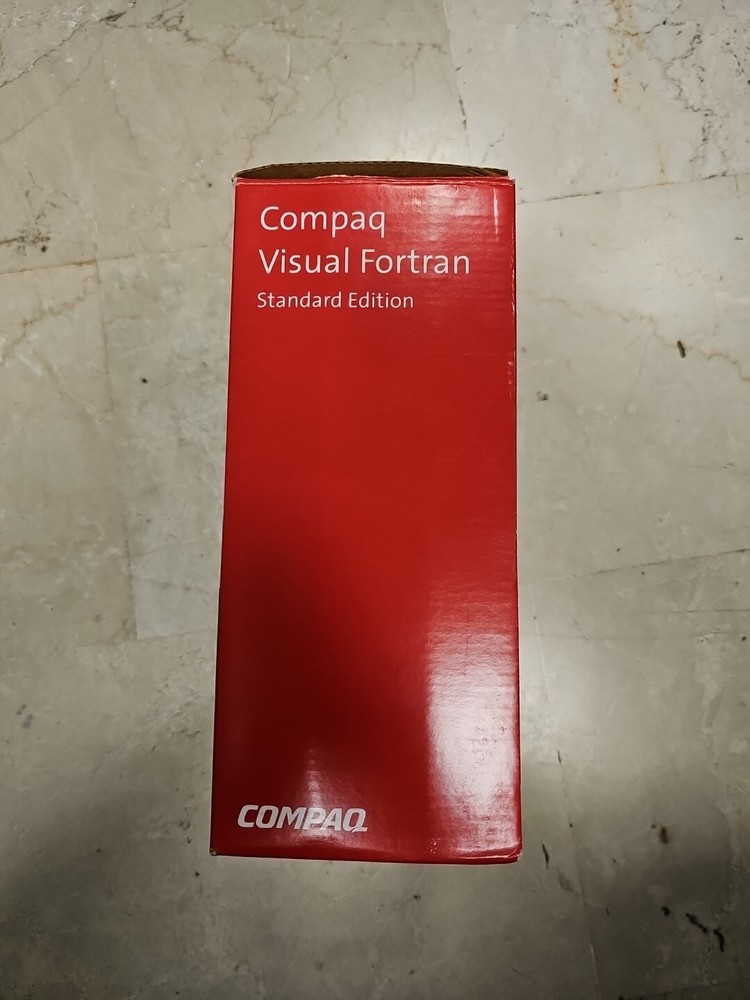 Compaq Visual Fortran Standard 6.6a - Windows - English RARE