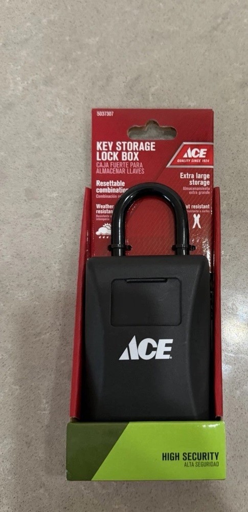 Ace Key Storage Lock Box 5037307