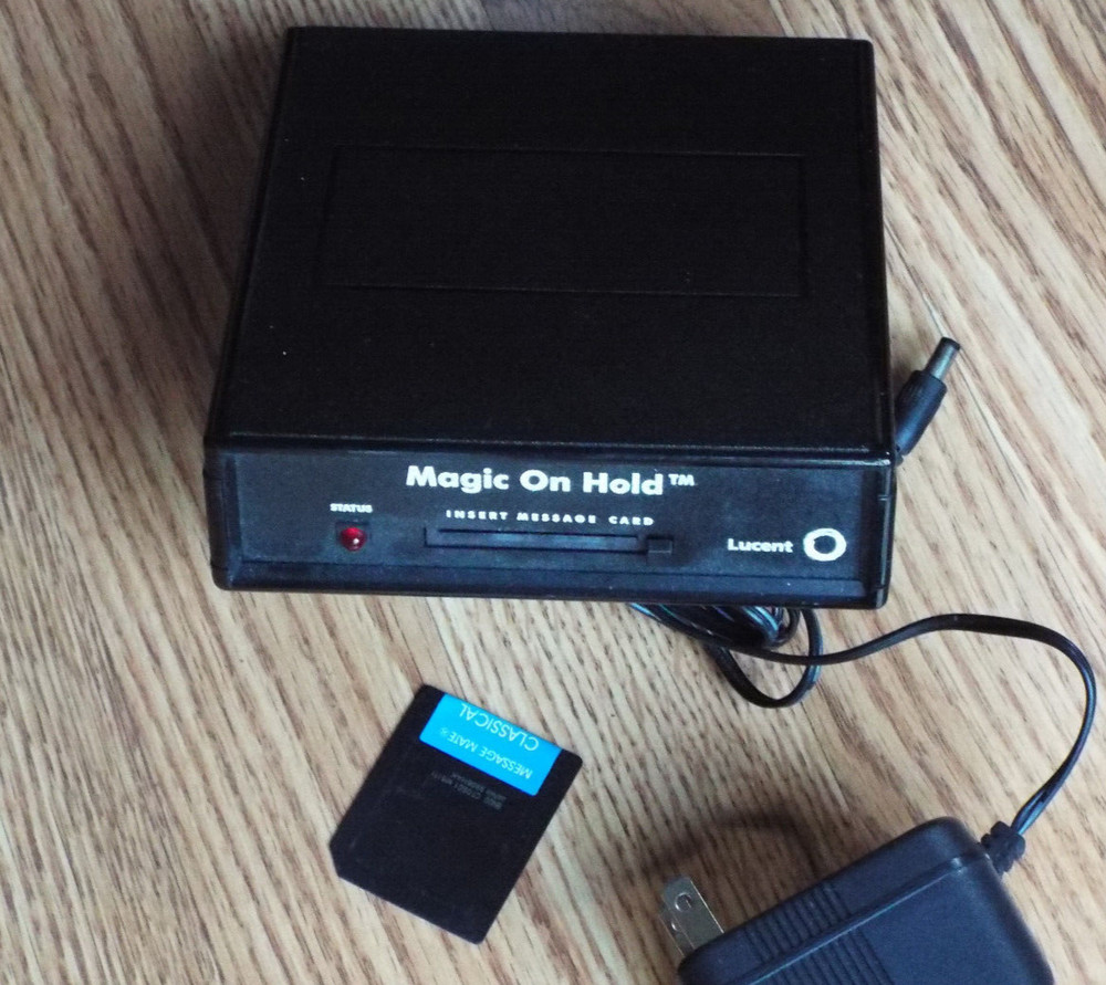 Lucent Magic On Hold With Power Supply 407988500