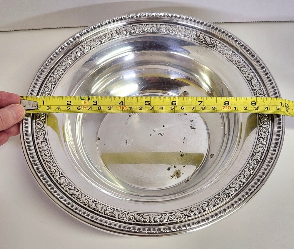 Reed & Barton Large Round Serving Bowl 1201